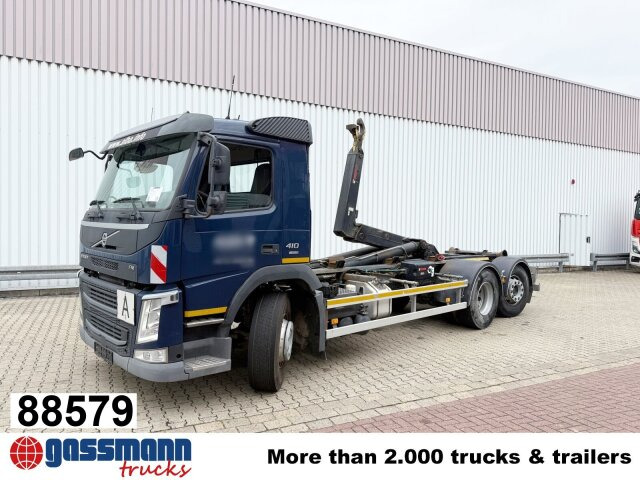 Volvo FM 410 6x2, Lenk-/Liftachse - شاحنة ذات الخطاف: صور 1 Volvo FM 410 6x2, Lenk-/Liftachse - شاحنة ذات الخطاف: صور 1