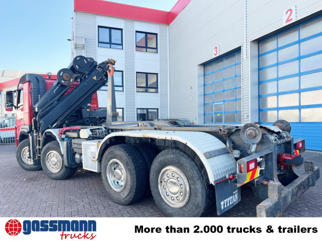Volvo FM 460 8x2-6, Lenk-/Liftachse, Kran HMF 2020-K4, - شاحنة ذات الخطاف, شاحنة كرين: صور 2 Volvo FM 460 8x2-6, Lenk-/Liftachse, Kran HMF 2020-K4, - شاحنة ذات الخطاف, شاحنة كرين: صور 2