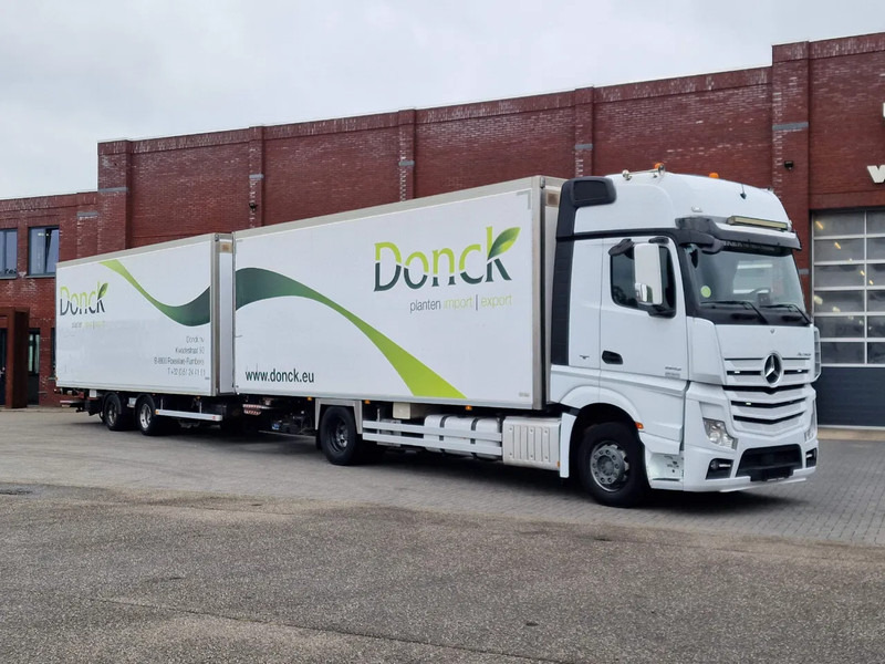 Mercedes-Benz Actros 1942 4x2 - Box with Loadlift - Full air + Pacton Trailer Loadlift - Heating system - بصندوق مغلق شاحنة: صور 1 Mercedes-Benz Actros 1942 4x2 - Box with Loadlift - Full air + Pacton Trailer Loadlift - Heating system - بصندوق مغلق شاحنة: صور 1