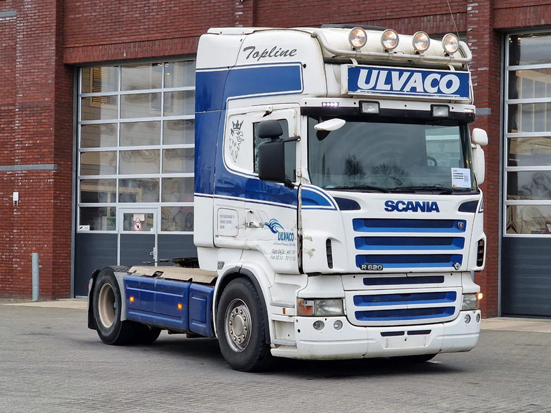 Scania R620-V8 Topline - Manual gearbox - Retarder - Full air - Old tacho - Damaged - شاحنة جرار: صور 1 Scania R620-V8 Topline - Manual gearbox - Retarder - Full air - Old tacho - Damaged - شاحنة جرار: صور 1