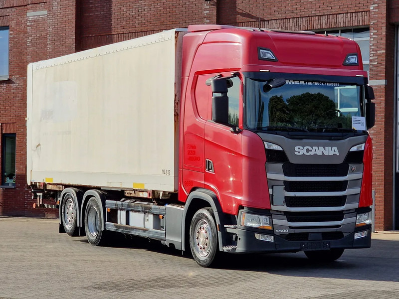 Scania S500 NGS Highline 6x2 - BDF - Full air - Loadlift - Box - Navi - Retarder - شاحنات الحاويات / جسم علوي قابل للتغيير شاحنة: صور 1 Scania S500 NGS Highline 6x2 - BDF - Full air - Loadlift - Box - Navi - Retarder - شاحنات الحاويات / جسم علوي قابل للتغيير شاحنة: صور 1
