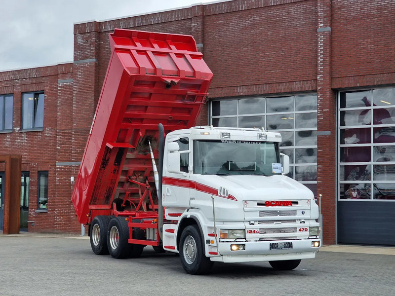 Scania T124-470 6x2 - Tipper - Manual gearbox - Full steel - Robson Drive - New Engine - Torpedo/Hauber - قلابات: صور 1 Scania T124-470 6x2 - Tipper - Manual gearbox - Full steel - Robson Drive - New Engine - Torpedo/Hauber - قلابات: صور 1