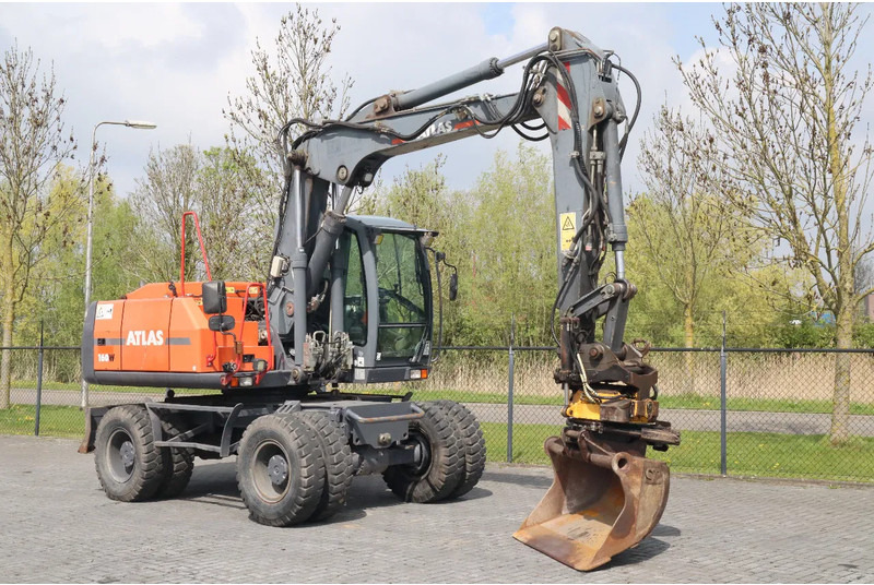 حفارة على عجلات Atlas 160W | ROTOTILT | GRIPPER | BUCKET | DOZER BLADE: صور 5