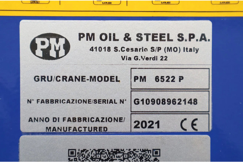 قلابات, شاحنة كرين FUSO 7C18 | 4X2 | 3-WAY TIPPER | PM 6.5 KRAN /CRANE: صور 20