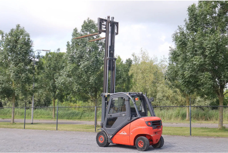 رافعة شوكية ديزل Linde H35D | SIDESHIFT + SPREADER | FREELIFT | 4.7 M: صور 9