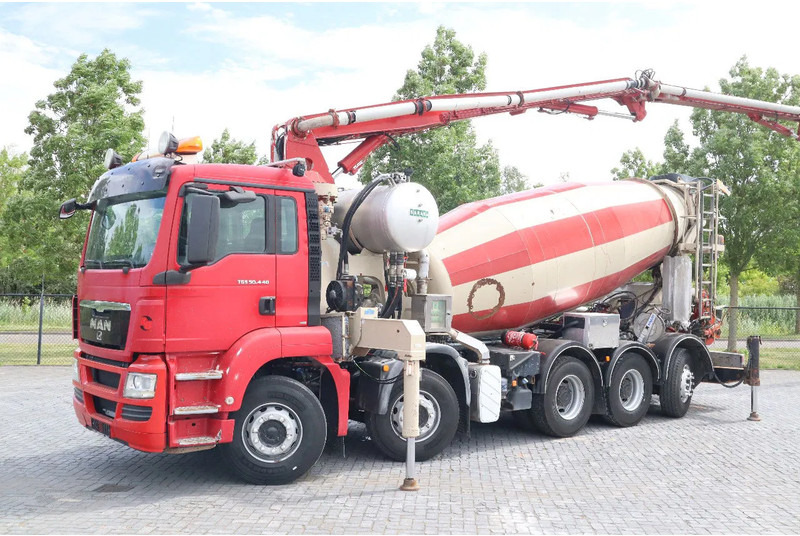 MAN TGS 50.440 | 10X4*6 | SARAKA 28 METER | 8M3 MIXER - مضخة خرسانة: صور 3 MAN TGS 50.440 | 10X4*6 | SARAKA 28 METER | 8M3 MIXER - مضخة خرسانة: صور 3