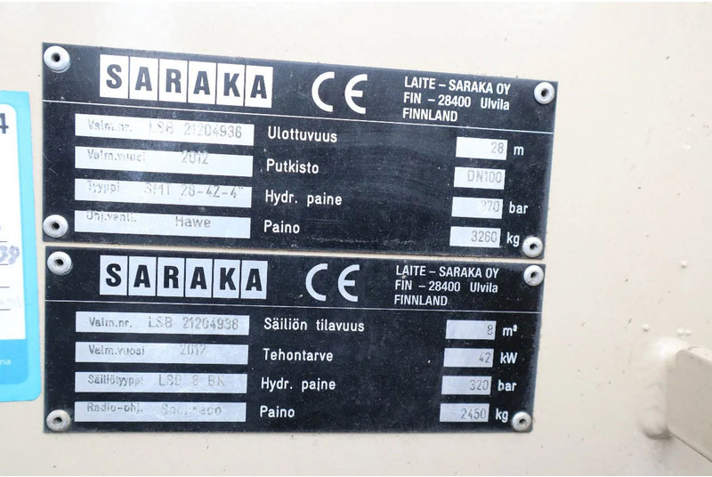 شاحنة خلاطة خرسانة MAN TGS 50.440 | 10X4*6 | SARAKA 28 METER | 8M3 MIXER: صور 19