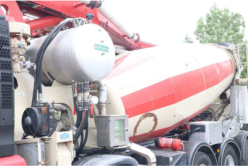 شاحنة خلاطة خرسانة MAN TGS 50.440 | 10X4*6 | SARAKA 28 METER | 8M3 MIXER: صور 11