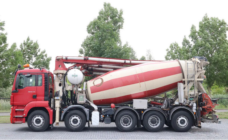 شاحنة خلاطة خرسانة MAN TGS 50.440 | 10X4*6 | SARAKA 28 METER | 8M3 MIXER: صور 9
