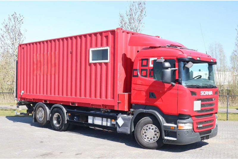 Scania R490 | 6X2 | RETARDER | BDF | MOBILE WORKSHOP | WERKSTATT - شاحنات الحاويات / جسم علوي قابل للتغيير شاحنة: صور 3 Scania R490 | 6X2 | RETARDER | BDF | MOBILE WORKSHOP | WERKSTATT - شاحنات الحاويات / جسم علوي قابل للتغيير شاحنة: صور 3