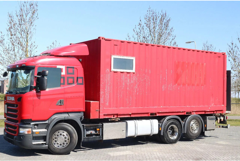 Scania R490 | 6X2 | RETARDER | BDF | MOBILE WORKSHOP | WERKSTATT - شاحنات الحاويات / جسم علوي قابل للتغيير شاحنة: صور 1 Scania R490 | 6X2 | RETARDER | BDF | MOBILE WORKSHOP | WERKSTATT - شاحنات الحاويات / جسم علوي قابل للتغيير شاحنة: صور 1