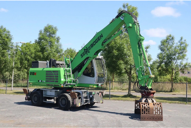 Sennebogen 818 M K9 ULM | SORTING GRAB | GOOD CONDITION - حفارة على عجلات: صور 5 Sennebogen 818 M K9 ULM | SORTING GRAB | GOOD CONDITION - حفارة على عجلات: صور 5