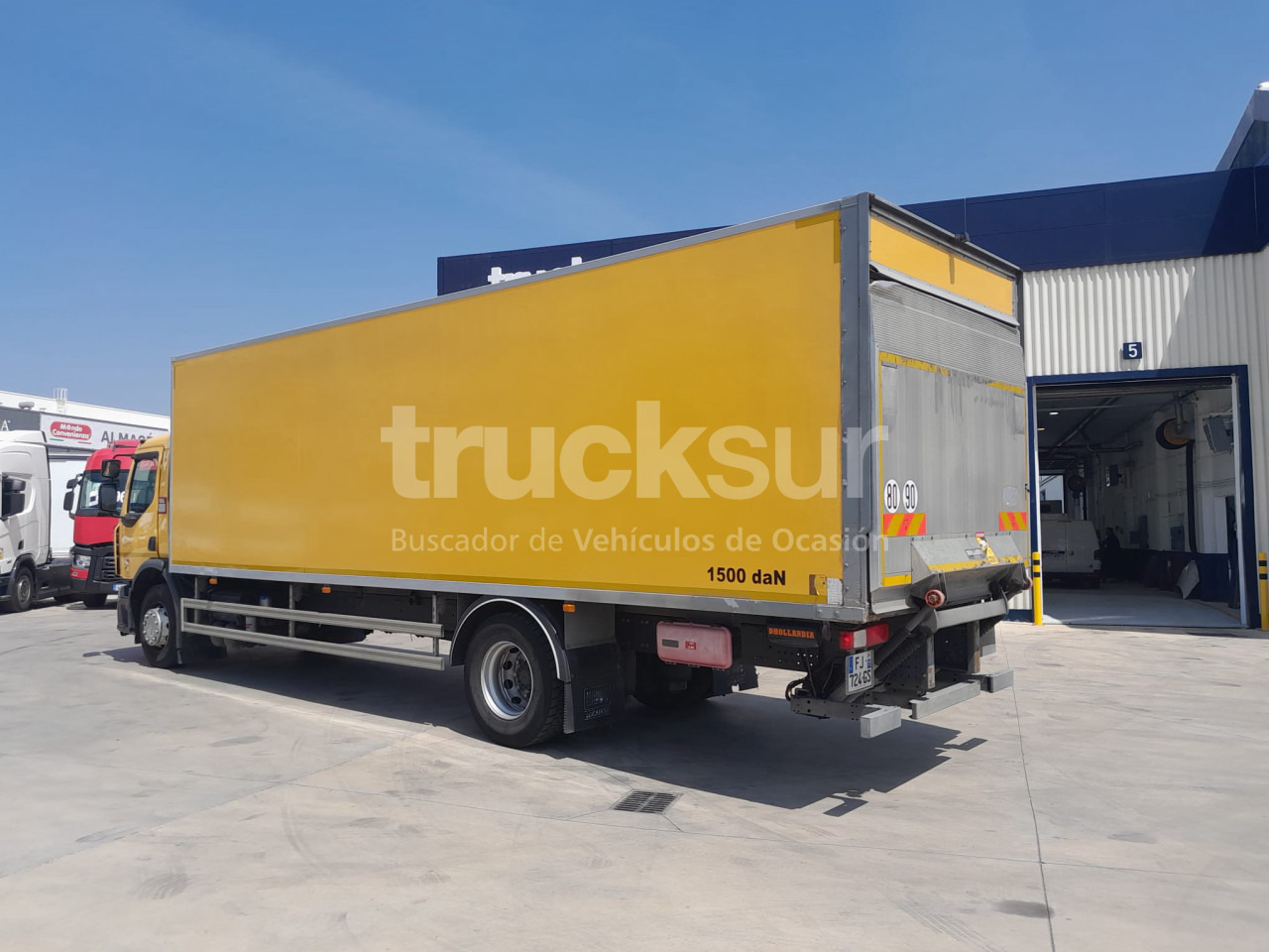 RENAULT D280.18   21P - بصندوق مغلق شاحنة: صور 4 RENAULT D280.18   21P - بصندوق مغلق شاحنة: صور 4
