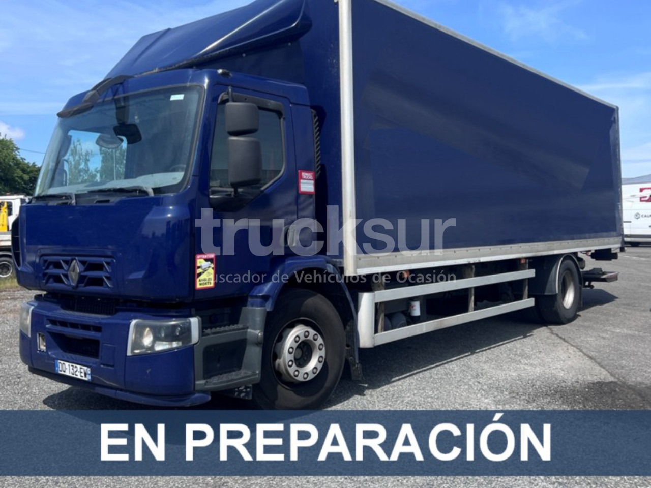 RENAULT D280.18 - بصندوق مغلق شاحنة: صور 1 RENAULT D280.18 - بصندوق مغلق شاحنة: صور 1