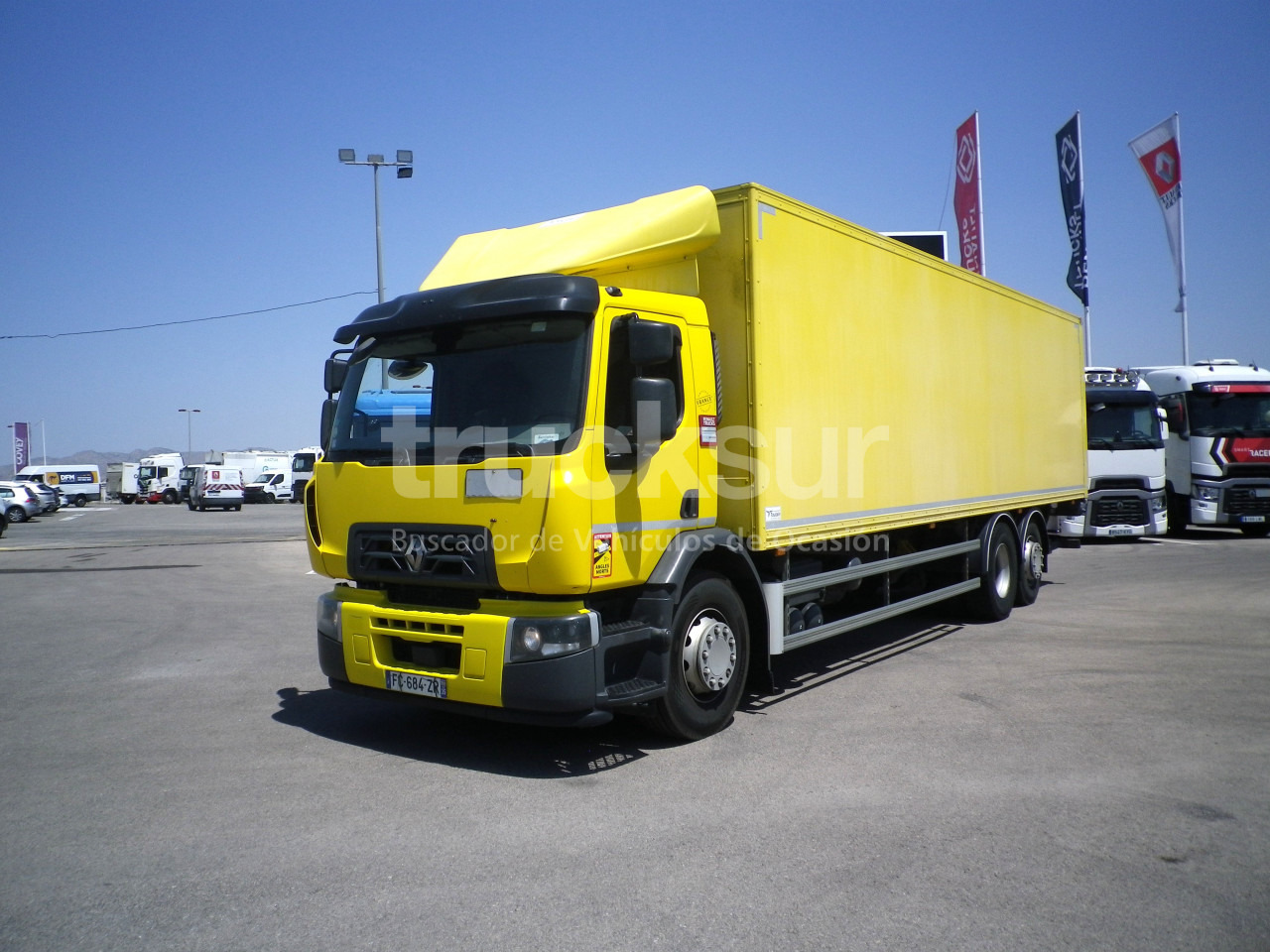 RENAULT D380.26 6X2*4 ejes 6x2*4 - بصندوق مغلق شاحنة: صور 1 RENAULT D380.26 6X2*4 ejes 6x2*4 - بصندوق مغلق شاحنة: صور 1