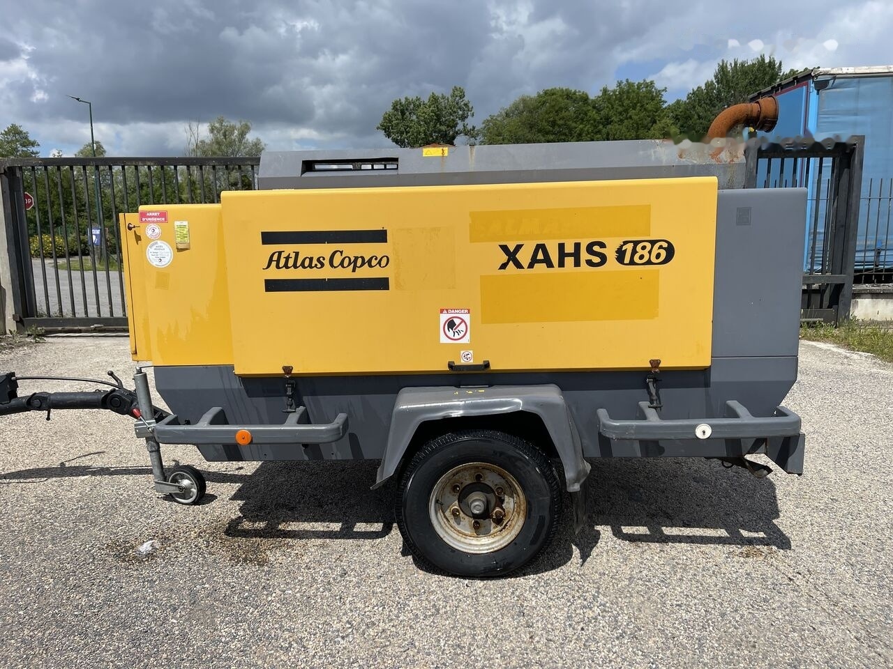 Atlas Copco XAHS 186 - ضاغط الهواء: صور 1 Atlas Copco XAHS 186 - ضاغط الهواء: صور 1