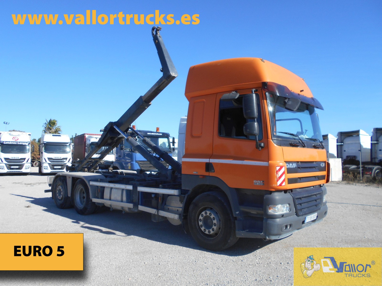 DAF CF 85.460 - شاحنة ذات الخطاف: صور 2 DAF CF 85.460 - شاحنة ذات الخطاف: صور 2