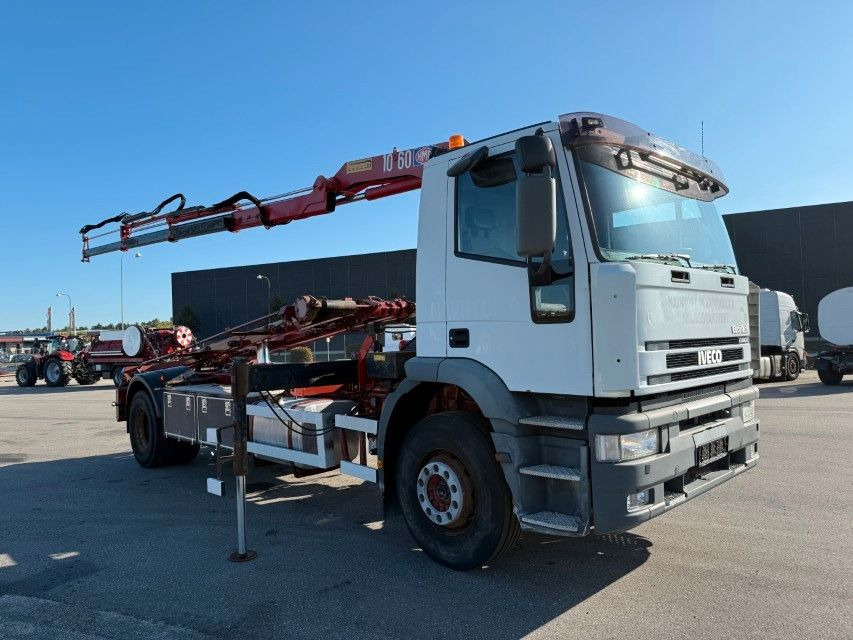 Iveco EuroTech Cursor 190E31 4x2 Tipper / HMF 1060 B3 - شاحنة كرين: صور 2 Iveco EuroTech Cursor 190E31 4x2 Tipper / HMF 1060 B3 - شاحنة كرين: صور 2