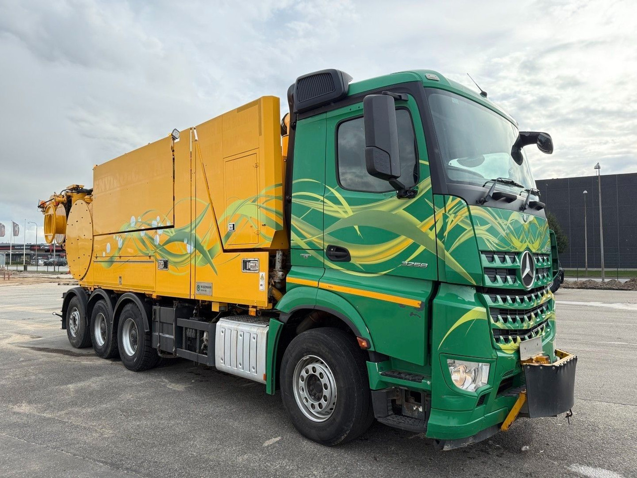 Mercedes-Benz 3258 RHD 8x4-4 Wiedemann Super 1000 Recycler - فراغ شاحنة: صور 1 Mercedes-Benz 3258 RHD 8x4-4 Wiedemann Super 1000 Recycler - فراغ شاحنة: صور 1