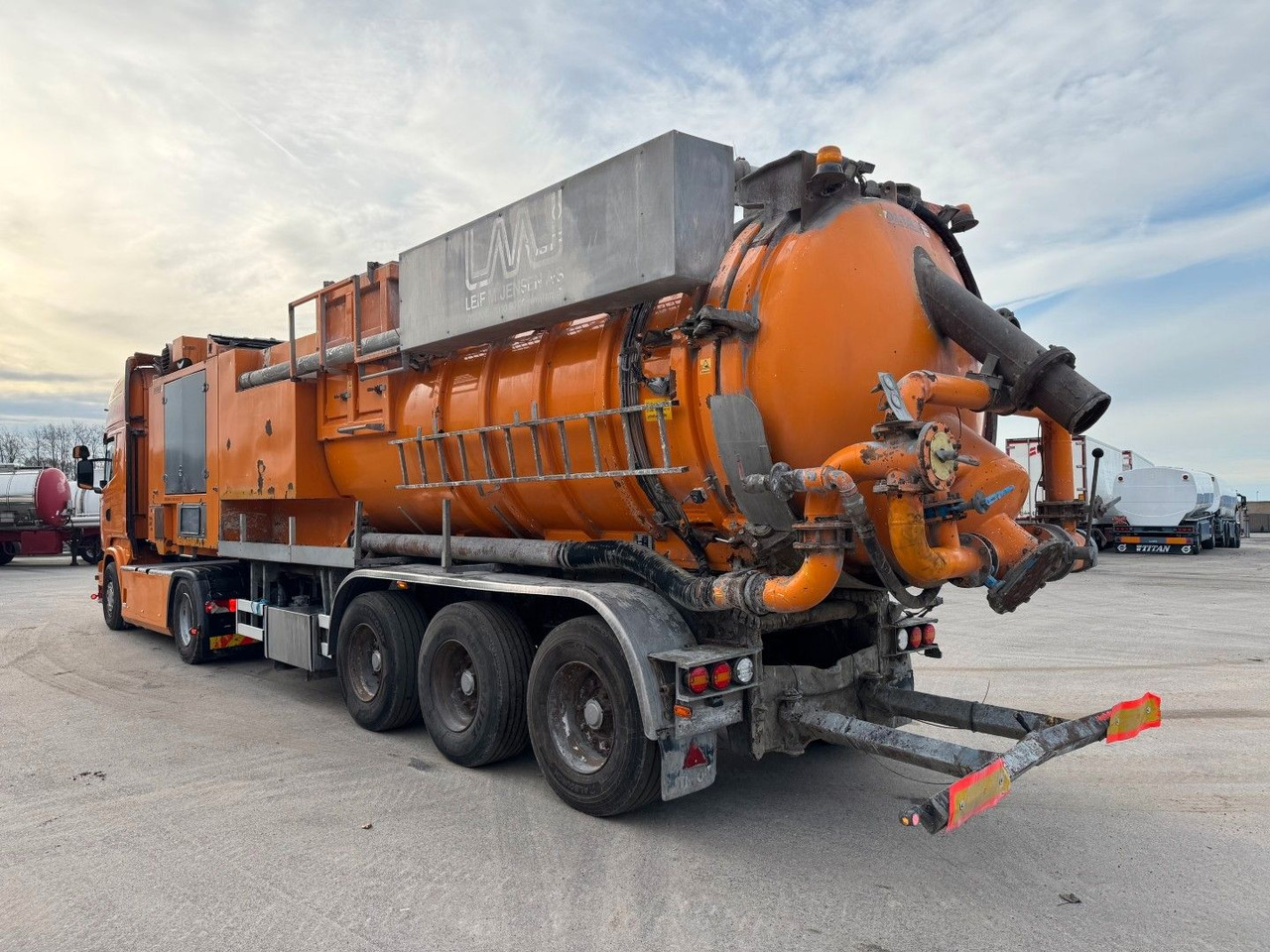 Scania R450 4x2 Euro 6 Disab Centurion LN20 Sauglader - فراغ شاحنة: صور 4 Scania R450 4x2 Euro 6 Disab Centurion LN20 Sauglader - فراغ شاحنة: صور 4