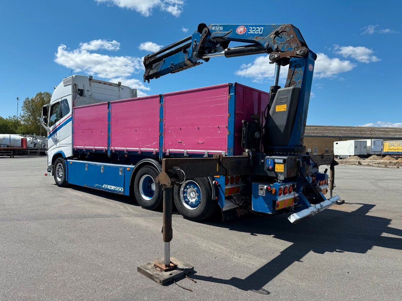 Volvo FH 16.550 6x2*4 / Crane HMF 3220K4 Euro 6 - شاحنة كرين: صور 5 Volvo FH 16.550 6x2*4 / Crane HMF 3220K4 Euro 6 - شاحنة كرين: صور 5