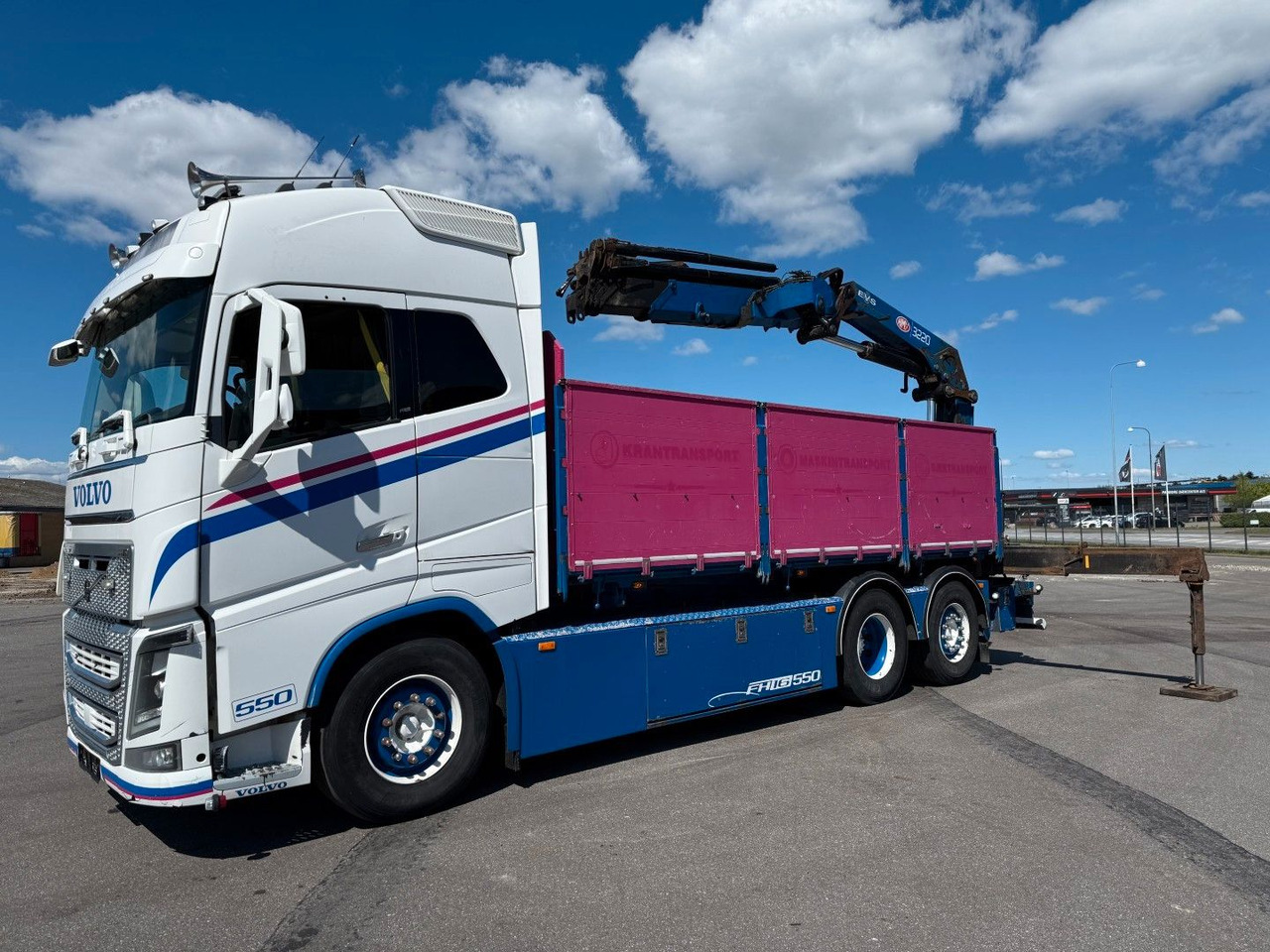 Volvo FH 16.550 6x2*4 / Crane HMF 3220K4 Euro 6 - شاحنة كرين: صور 2 Volvo FH 16.550 6x2*4 / Crane HMF 3220K4 Euro 6 - شاحنة كرين: صور 2