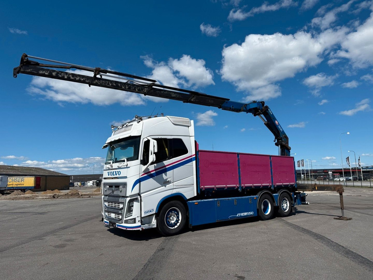 Volvo FH 16.550 6x2*4 / Crane HMF 3220K4 Euro 6 - شاحنة كرين: صور 1 Volvo FH 16.550 6x2*4 / Crane HMF 3220K4 Euro 6 - شاحنة كرين: صور 1