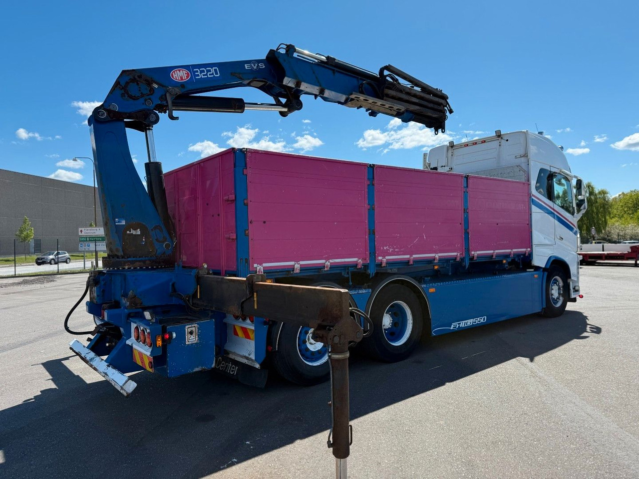 Volvo FH 16.550 6x24 / Crane HMF 3220K4 Euro 6 - شاحنة كرين: صور 4 Volvo FH 16.550 6x24 / Crane HMF 3220K4 Euro 6 - شاحنة كرين: صور 4
