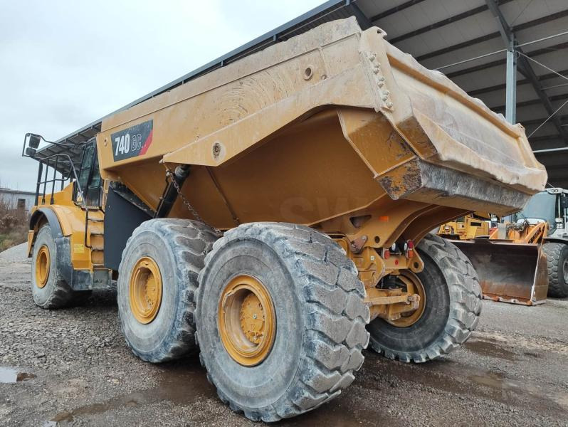 Caterpillar 740GC - شاحنة مفصلية: صور 1 Caterpillar 740GC - شاحنة مفصلية: صور 1