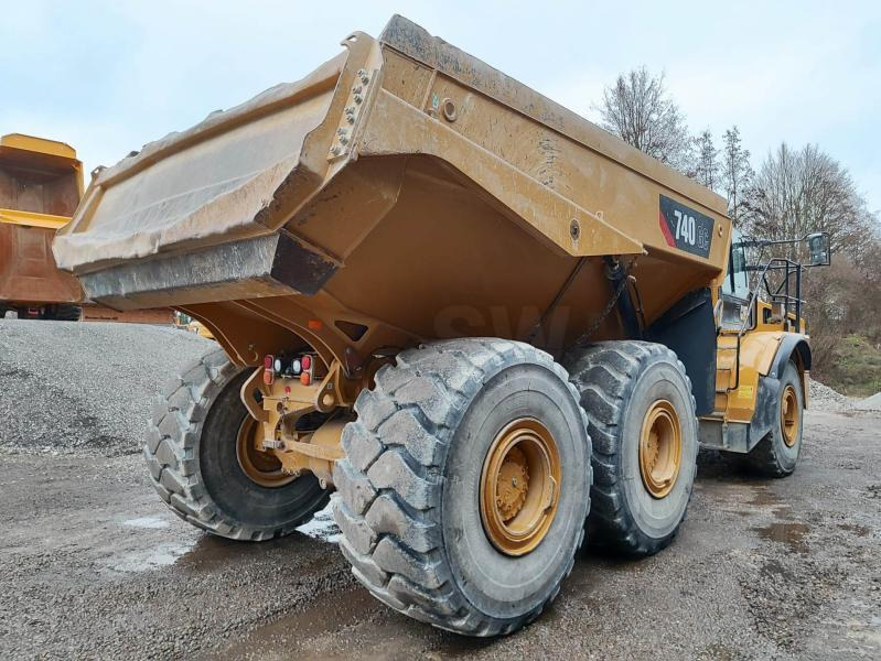 Caterpillar 740GC - شاحنة مفصلية: صور 4 Caterpillar 740GC - شاحنة مفصلية: صور 4