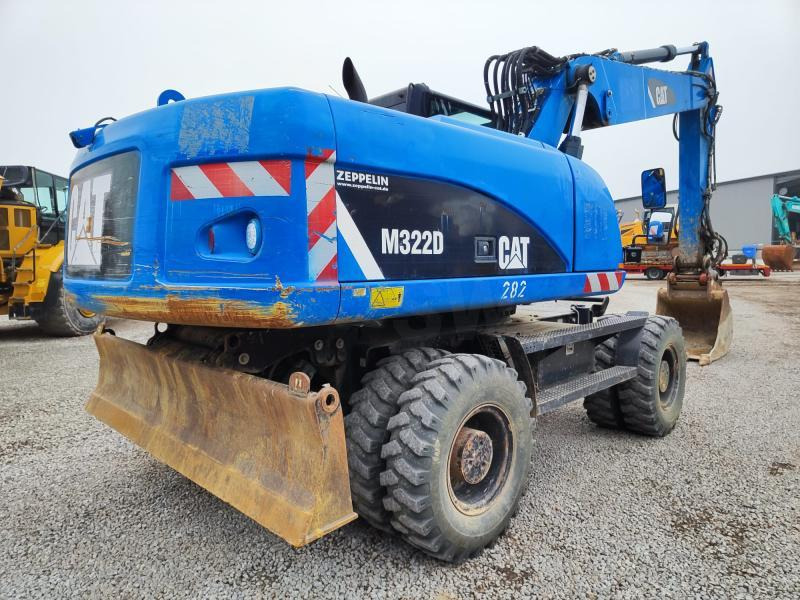 Caterpillar M322D VAH - حفارة على عجلات: صور 4 Caterpillar M322D VAH - حفارة على عجلات: صور 4