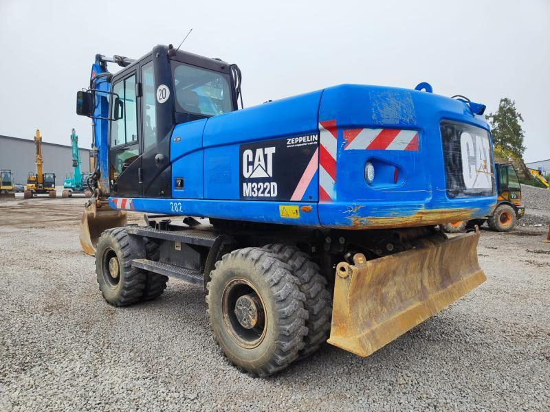 Caterpillar M322D VAH - حفارة على عجلات: صور 1 Caterpillar M322D VAH - حفارة على عجلات: صور 1