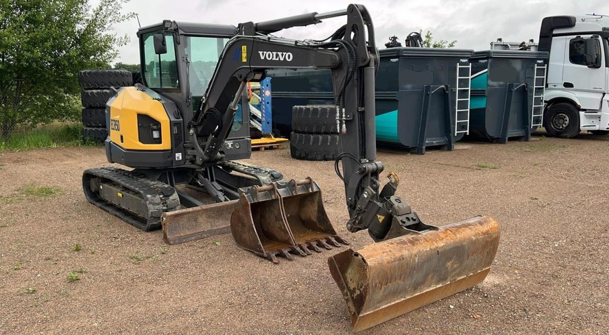 Volvo ECR50F - حفارة مصغرة: صور 3 Volvo ECR50F - حفارة مصغرة: صور 3