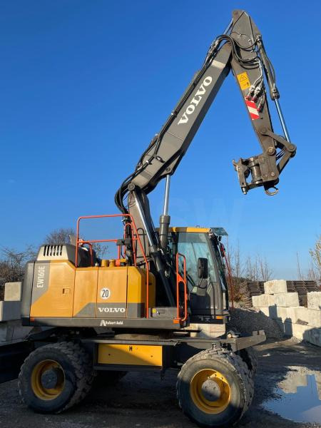 Volvo EW160E - حفارة على عجلات: صور 2 Volvo EW160E - حفارة على عجلات: صور 2
