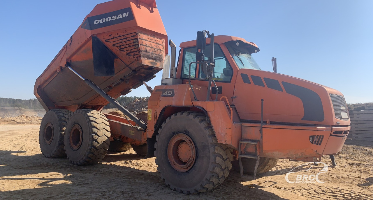 Doosan DA 40 - شاحنة قلابة للمحاجر: صور 2 Doosan DA 40 - شاحنة قلابة للمحاجر: صور 2
