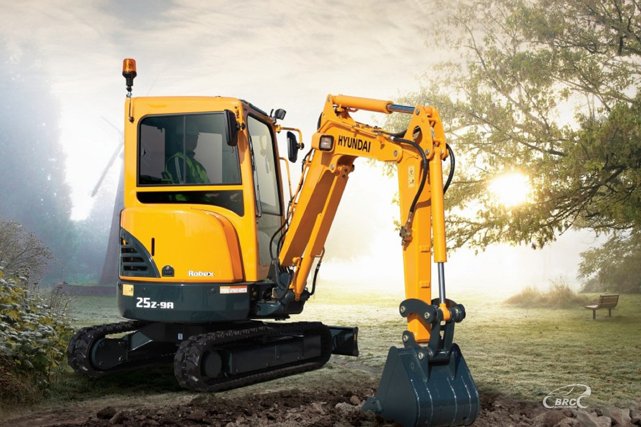 Hyundai R25Z-9AK - حفارة مصغرة: صور 2 Hyundai R25Z-9AK - حفارة مصغرة: صور 2