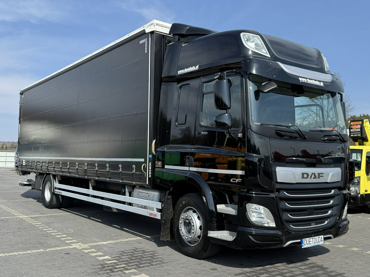 DAF CF 320 E6 Winda Firana Tył Drzwi Dach Zsuwany Długi 9.40m - شاحنة ستارة: صور 5 DAF CF 320 E6 Winda Firana Tył Drzwi Dach Zsuwany Długi 9.40m - شاحنة ستارة: صور 5