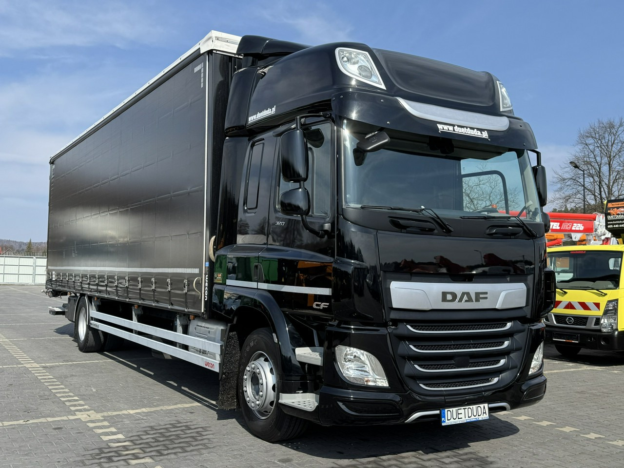 DAF CF 320 E6 Winda Firana Tył Drzwi Dach Zsuwany Długi 9.40m - شاحنة ستارة: صور 3 DAF CF 320 E6 Winda Firana Tył Drzwi Dach Zsuwany Długi 9.40m - شاحنة ستارة: صور 3