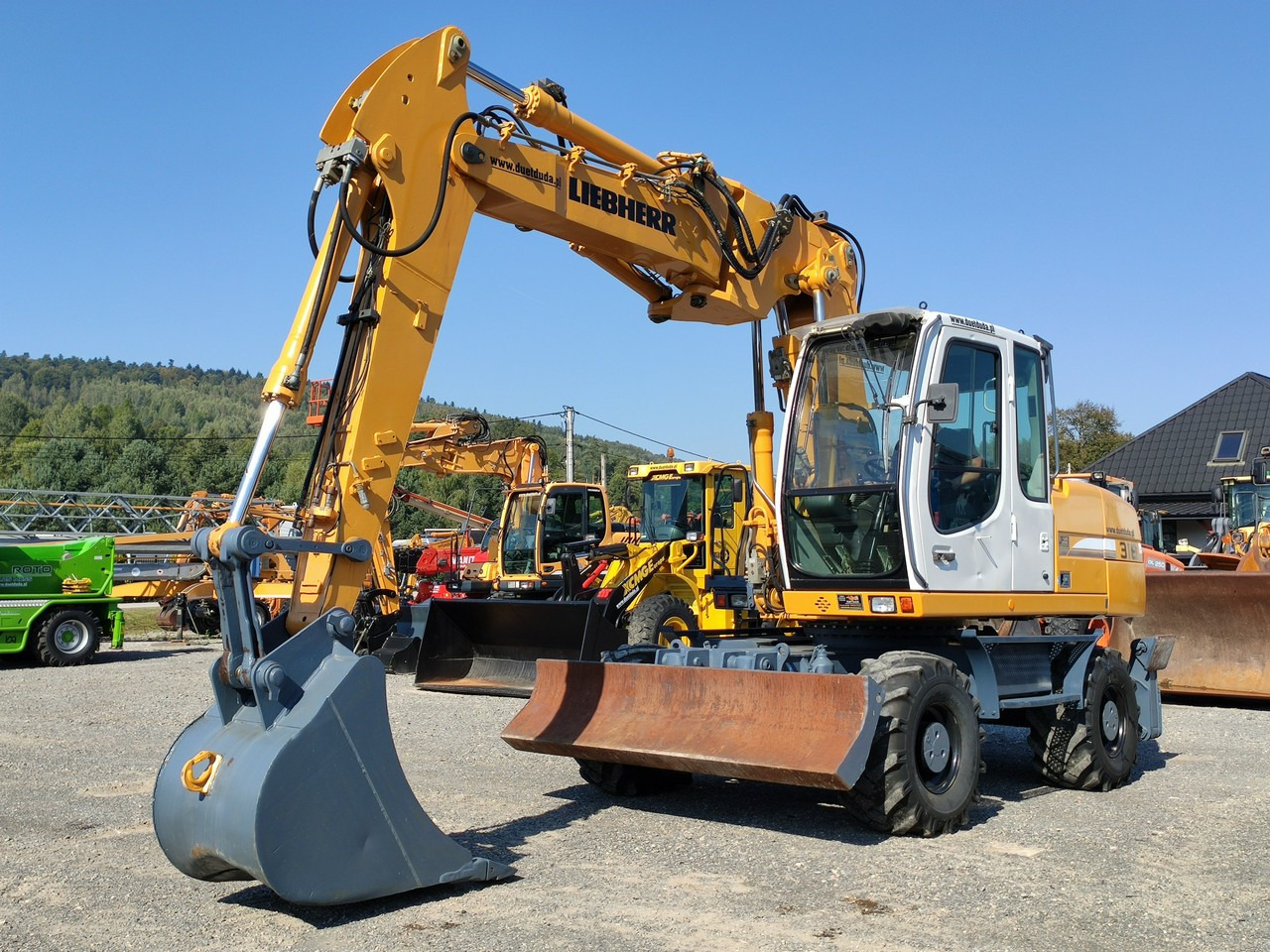 Liebherr A316 Maszyna po Pełnym Tulejowaniu Bez Luzów i Wycieków - حفارة على عجلات: صور 3 Liebherr A316 Maszyna po Pełnym Tulejowaniu Bez Luzów i Wycieków - حفارة على عجلات: صور 3