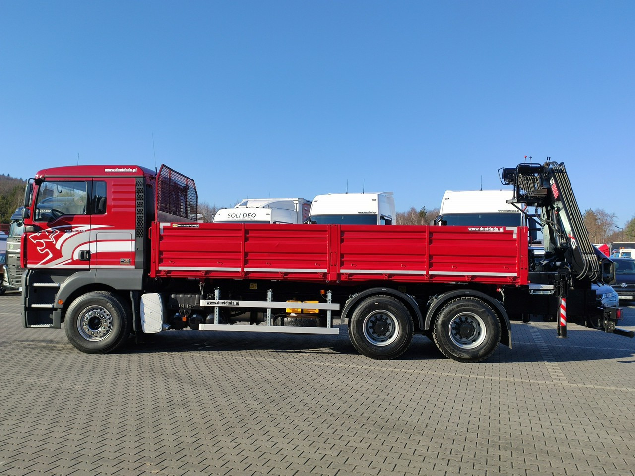 قلابات, شاحنة كرين MAN Man 26.440 6x4 HDS HIAB 166 B-3 DUO Wywrotka Meiller 2-stronna: صور 7 قلابات, شاحنة كرين MAN Man 26.440 6x4 HDS HIAB 166 B-3 DUO Wywrotka Meiller 2-stronna: صور 7