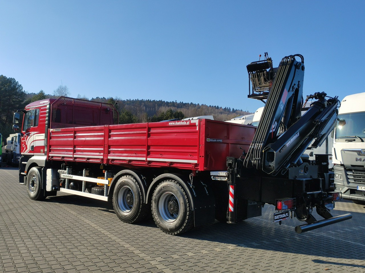 قلابات, شاحنة كرين MAN Man 26.440 6x4 HDS HIAB 166 B-3 DUO Wywrotka Meiller 2-stronna: صور 8 قلابات, شاحنة كرين MAN Man 26.440 6x4 HDS HIAB 166 B-3 DUO Wywrotka Meiller 2-stronna: صور 8