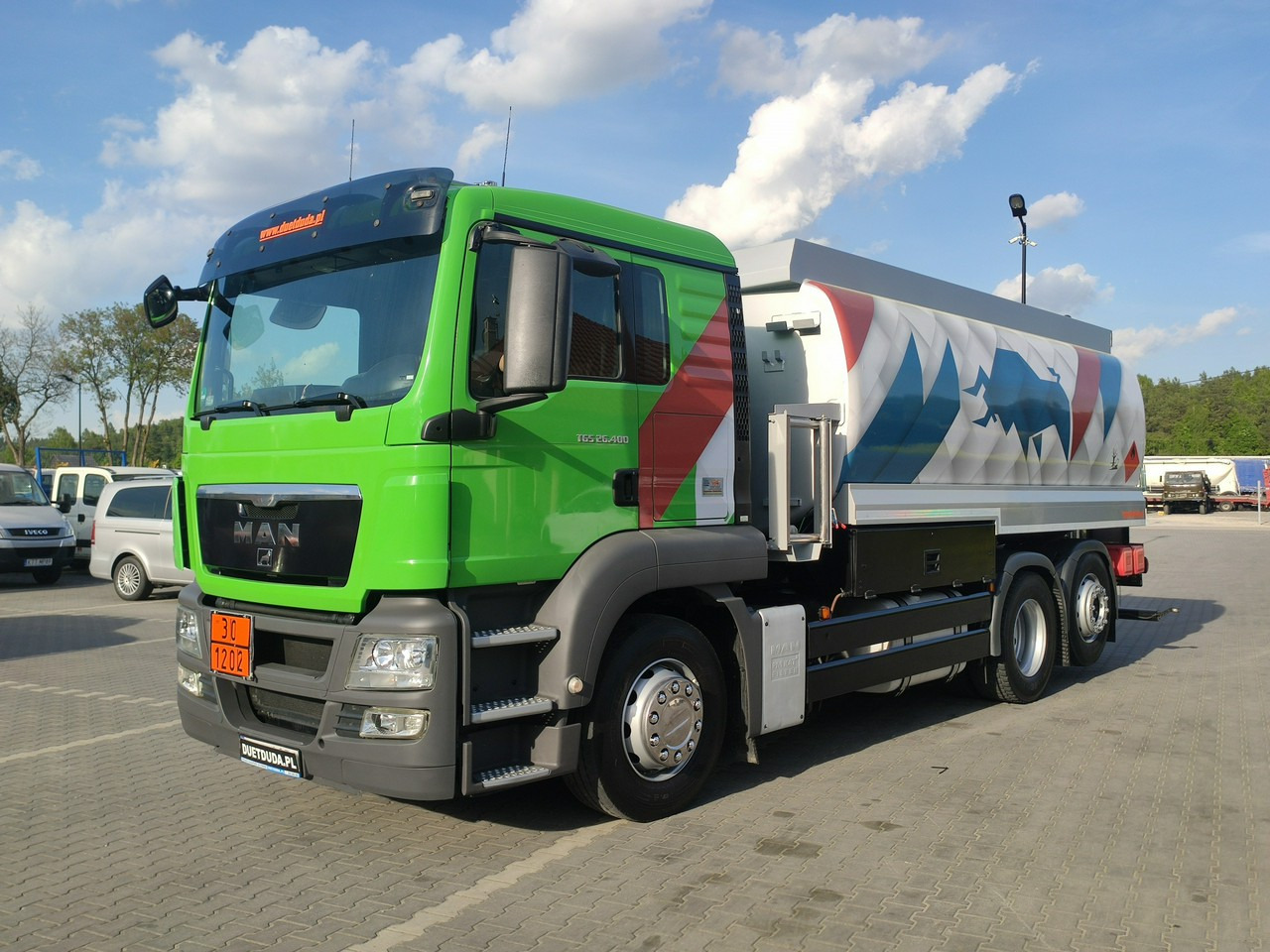 MAN TGA 26.400 Autocysterna z Dystrybucją Ważne TDT - شاحنة صهريج: صور 3 MAN TGA 26.400 Autocysterna z Dystrybucją Ważne TDT - شاحنة صهريج: صور 3