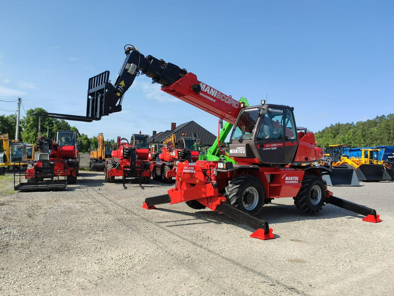 Manitou MRT 2150 ROTO Ładowarka Teleskopowa Obrotowa 2550 1850 1840 - رافعة تلسكوبية: صور 1 Manitou MRT 2150 ROTO Ładowarka Teleskopowa Obrotowa 2550 1850 1840 - رافعة تلسكوبية: صور 1