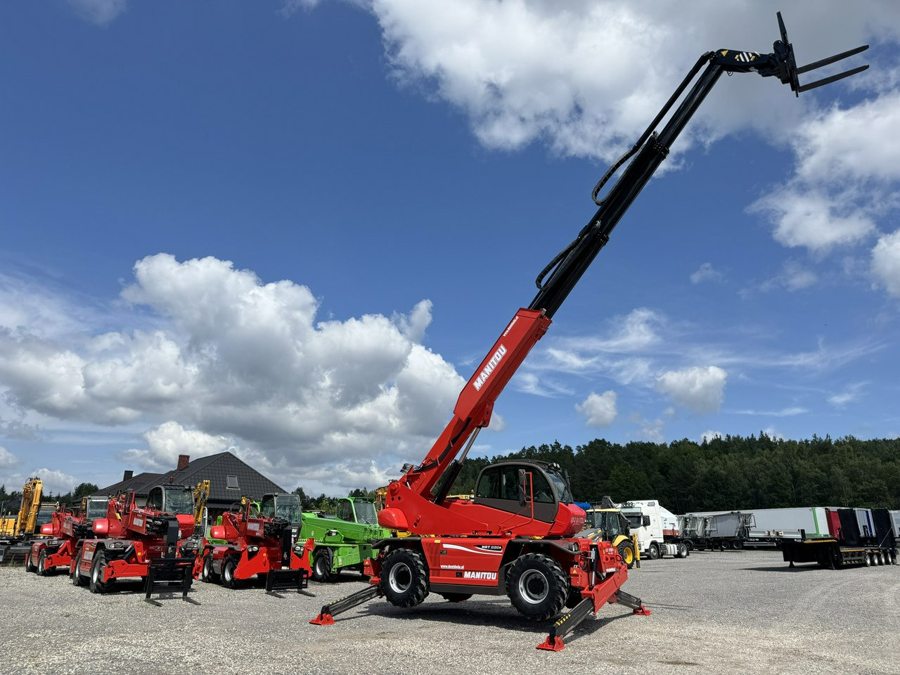 Manitou MRT 2150 + ROTO Ładowarka Teleskopowa Obrotowa - رافعة تلسكوبية: صور 1 Manitou MRT 2150 + ROTO Ładowarka Teleskopowa Obrotowa - رافعة تلسكوبية: صور 1
