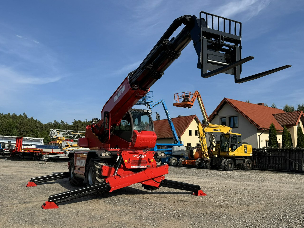 Manitou MRT 2150 ROTO Ładowarka Teleskopowa Obrotowa - رافعة تلسكوبية: صور 5 Manitou MRT 2150 ROTO Ładowarka Teleskopowa Obrotowa - رافعة تلسكوبية: صور 5
