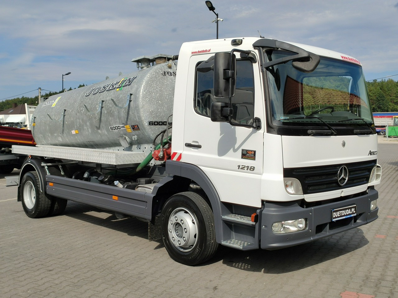 Mercedes Atego 1218 Asenizacyjny Szambiarka Beczka Szambowóz Poj.6m 2019r - فراغ شاحنة: صور 2 Mercedes Atego 1218 Asenizacyjny Szambiarka Beczka Szambowóz Poj.6m 2019r - فراغ شاحنة: صور 2
