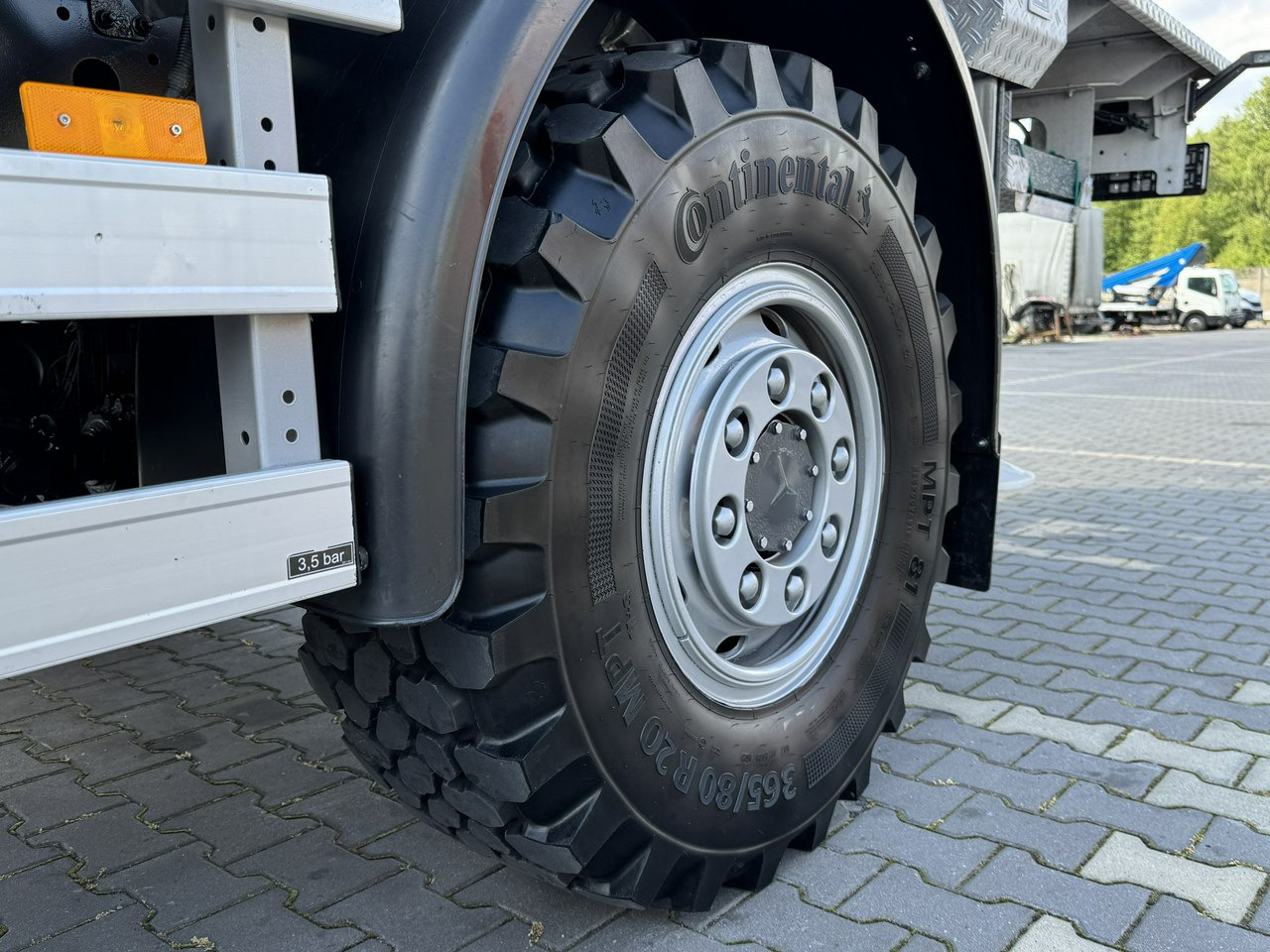 مصاعد الازدهار محمولة على شاحنة Mercedes Atego 718 E6 4x4 Zwyżka PALFINGER P210 BK Podnośnik Koszowy: صور 14