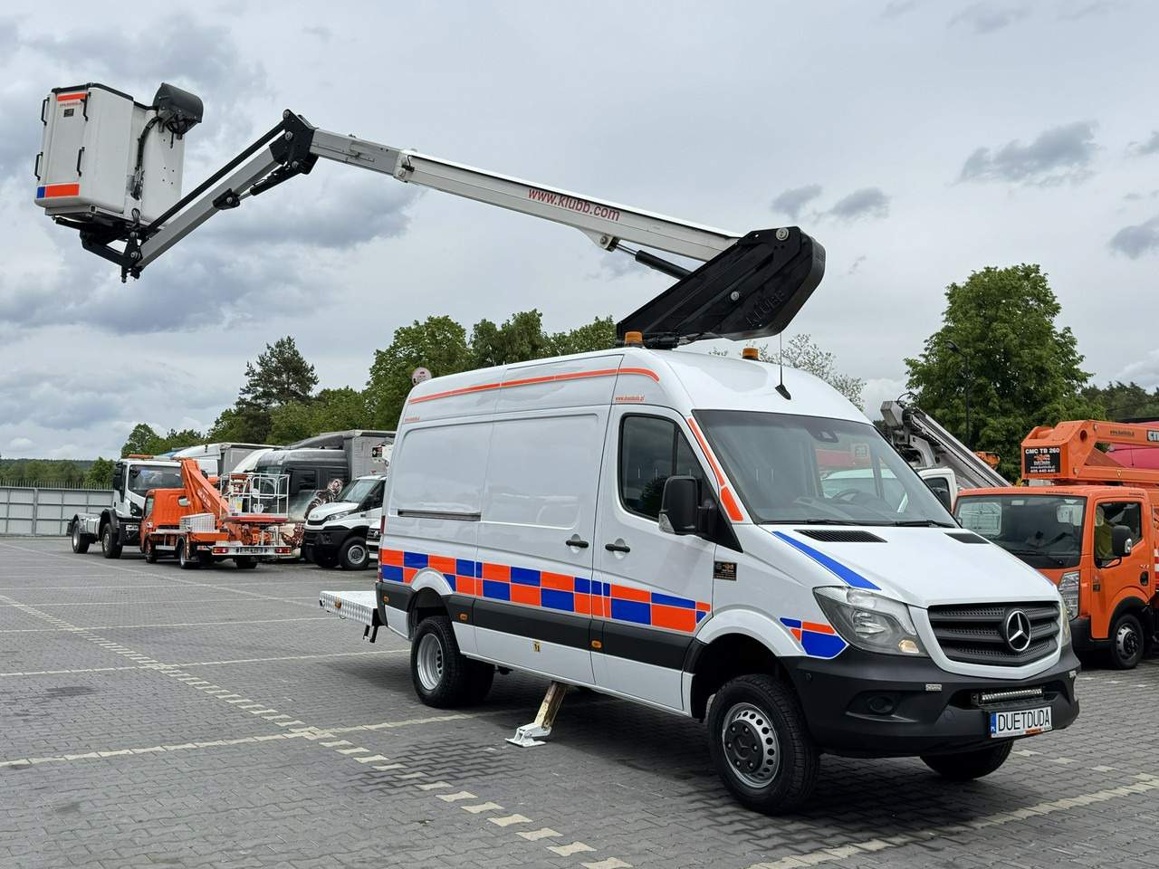 Mercedes Sprinter Zwyżka Podnośnik Koszowy KLUBB K42P UDT WUMAG GSR - مصاعد الازدهار محمولة على شاحنة: صور 3 Mercedes Sprinter Zwyżka Podnośnik Koszowy KLUBB K42P UDT WUMAG GSR - مصاعد الازدهار محمولة على شاحنة: صور 3