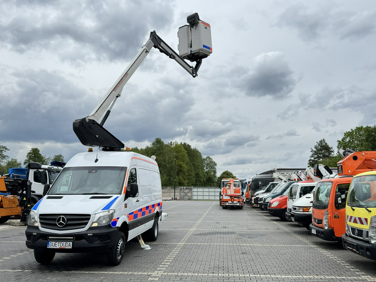 Mercedes Sprinter Zwyżka Podnośnik Koszowy KLUBB K42P UDT WUMAG GSR - مصاعد الازدهار محمولة على شاحنة: صور 4 Mercedes Sprinter Zwyżka Podnośnik Koszowy KLUBB K42P UDT WUMAG GSR - مصاعد الازدهار محمولة على شاحنة: صور 4