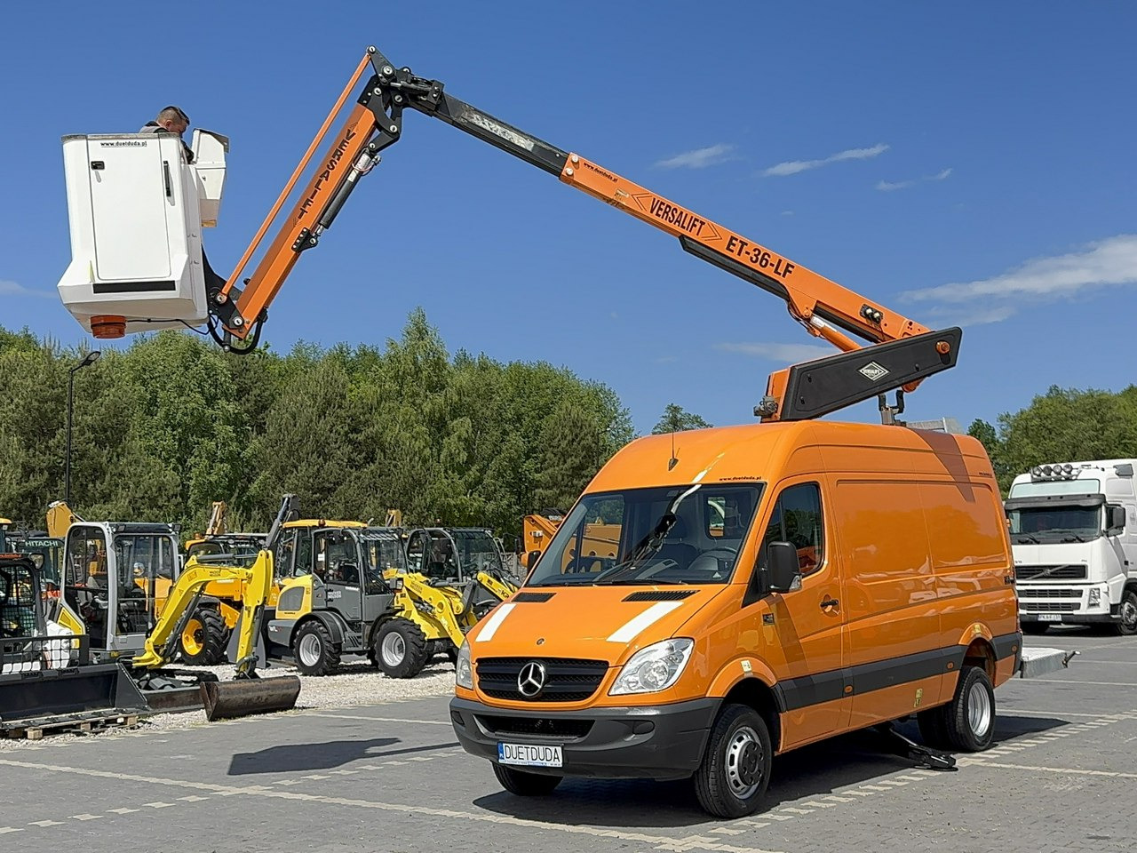 Mercedes Sprinter Zwyżka Podnośnik Koszowy VERSALIFT KLUBB ET-36-LF UDT - مصاعد الازدهار محمولة على شاحنة: صور 4 Mercedes Sprinter Zwyżka Podnośnik Koszowy VERSALIFT KLUBB ET-36-LF UDT - مصاعد الازدهار محمولة على شاحنة: صور 4